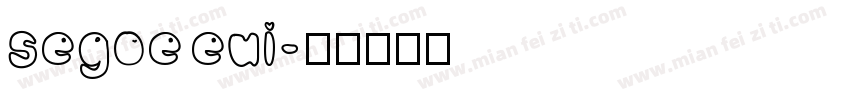 segoe eui字体转换